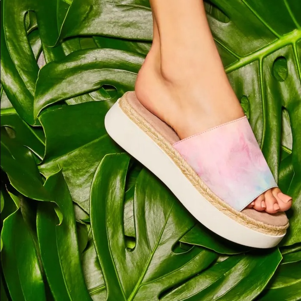 Cool Planet platform Sandal